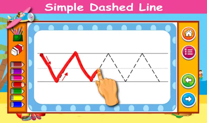 Drawn lines android App screenshot 4